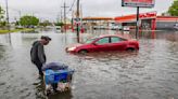 Destructive storms bring floods and tornado-strength winds across the South