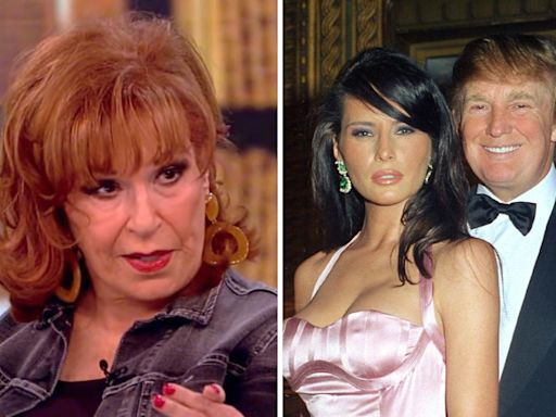 Joy Behar shames Donald Trump on 'The View' for alleged affair while Melania Trump was pregnant: "What kind of an insecure jerk are you?"