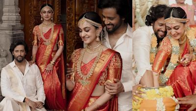 Photos: A look at Aishwarya Arjun and Umapathy Ramaiah’s dreamy wedding in Chennai