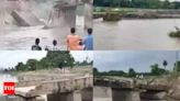 10 bridges down in 16 days, Bihar suspends 17 engineers | India News - Times of India