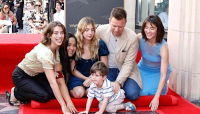 Ewan McGregor Poses with His Kids and Sweetly Shouts Out His Family at Hollywood Walk of Fame Ceremony: 'Very Lucky'