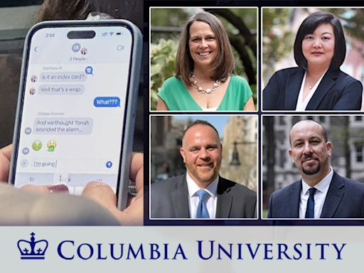 ‘Amazing what $$$$ can do’: New Text Messages Show Columbia Deans Sneering at ‘Privilege’ of Jewish Students