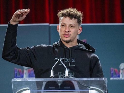 Chiefs’ Patrick Mahomes turned down an invitation to speak at Tom Brady Roast