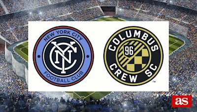 New York City vs Columbus Crew: estadísticas previas y datos en directo | MLS - Liga USA 2024