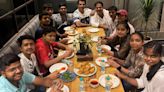 In Pic: Sonu Sood enjoys delicious samosas with Uttarakhand’s board exams toppers