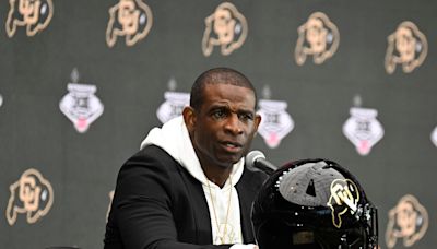 Colorado coach Deion Sanders takes Las Vegas by storm