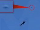 UFO captured zipping through the sky during Blue Angels airshow over New York beach