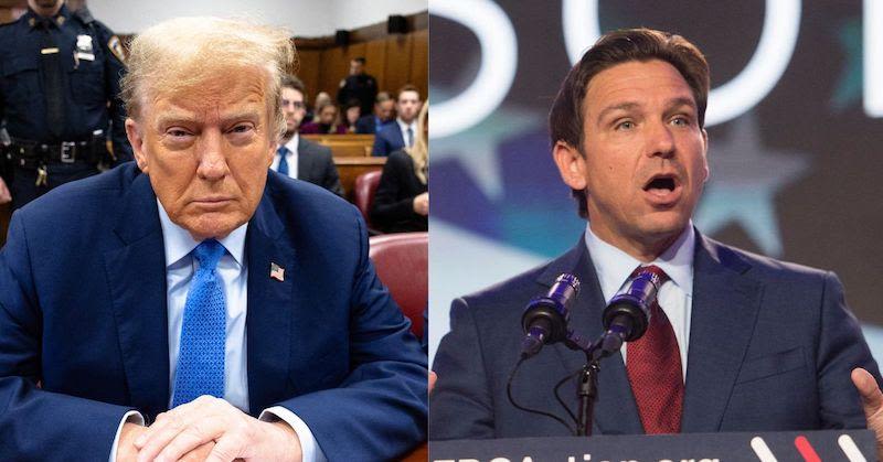 Donald Trump Brags About Having Ron DeSantis' 'Full and Enthusiastic Support' After 'Great' Meeting in Miami