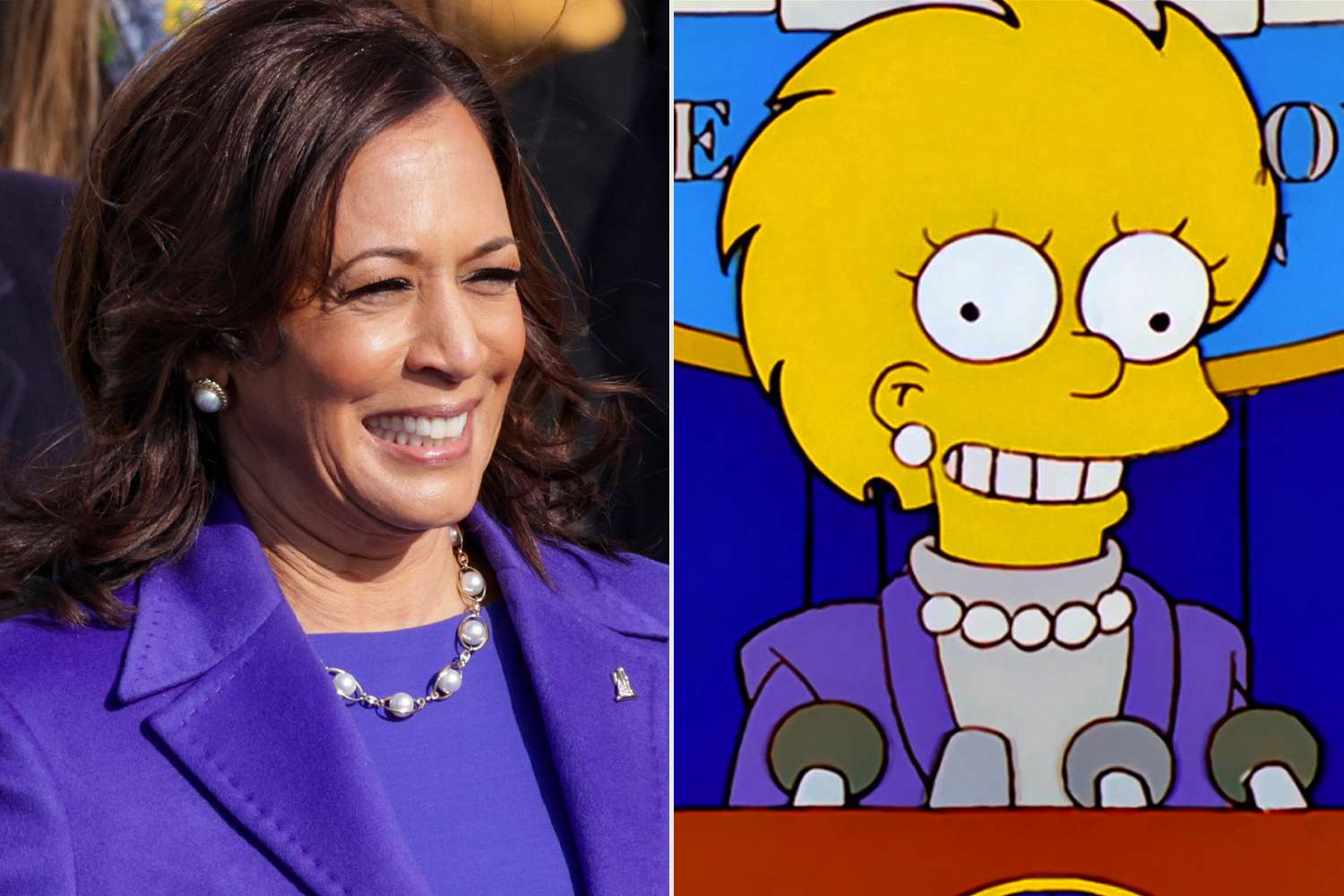 Kamala Harris Quotes an Episode of 'The Simpsons' During Surprise Appearance at Show's Comic-Con Panel