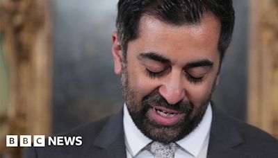 Watch: Humza Yousaf resigns as first minister