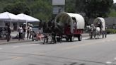Covered wagons pass through local counties during National Pike Festival
