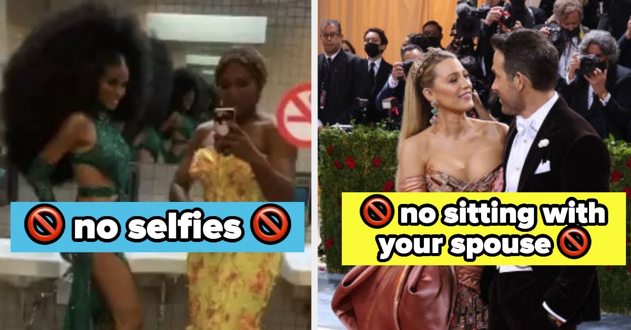 Here Are All The Strict Rules Celebs Reportedly Have To Follow At The Met Gala