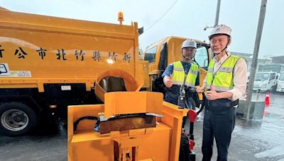 竹北市首創廚餘傾倒機 降工傷防髒臭獲特別獎