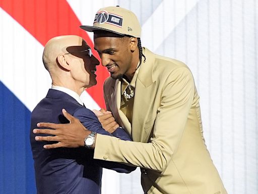 Washington Wizards take French 7-footer Alex Sarr with the No. 2 pick in the NBA draft