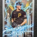 2023 Bowman Draft Paul Skenes Transformative Talent Insert #TT-20 特卡 超級新人