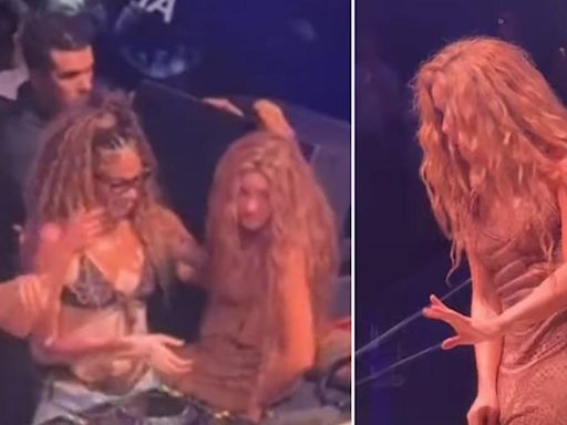 Shakira leaves stage abruptly mid-dance causing concern from worried fans