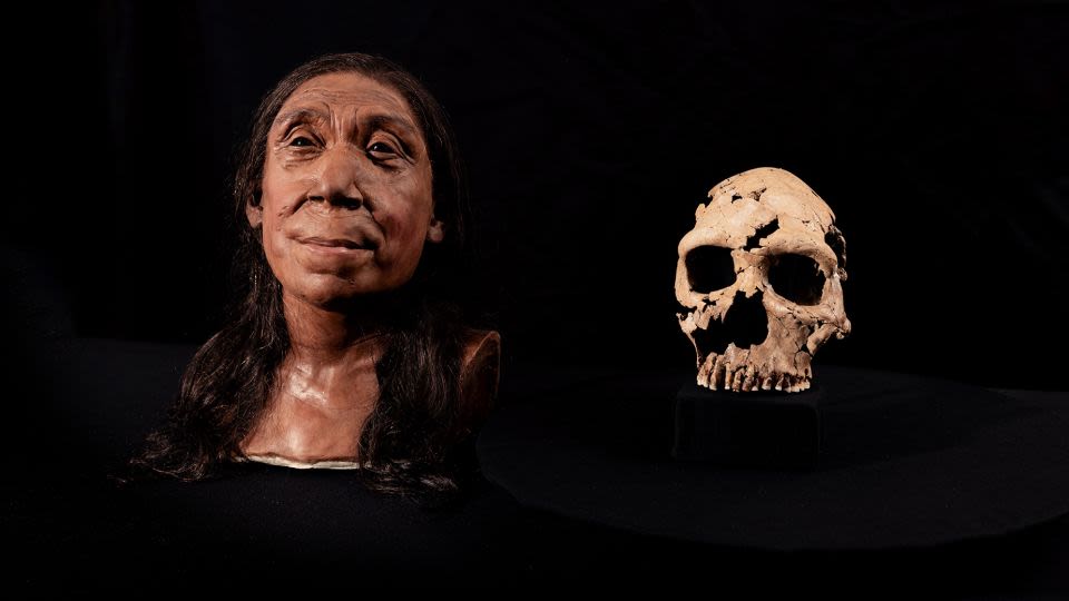 Scientists reveal the face of a Neanderthal who lived 75,000 years ago