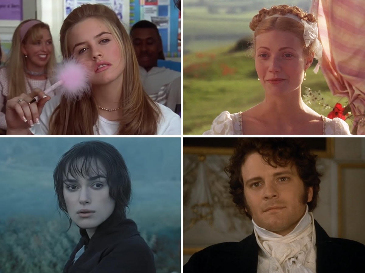 The top 16 Jane Austen adaptations, from Pride and Prejudice to Persuasion