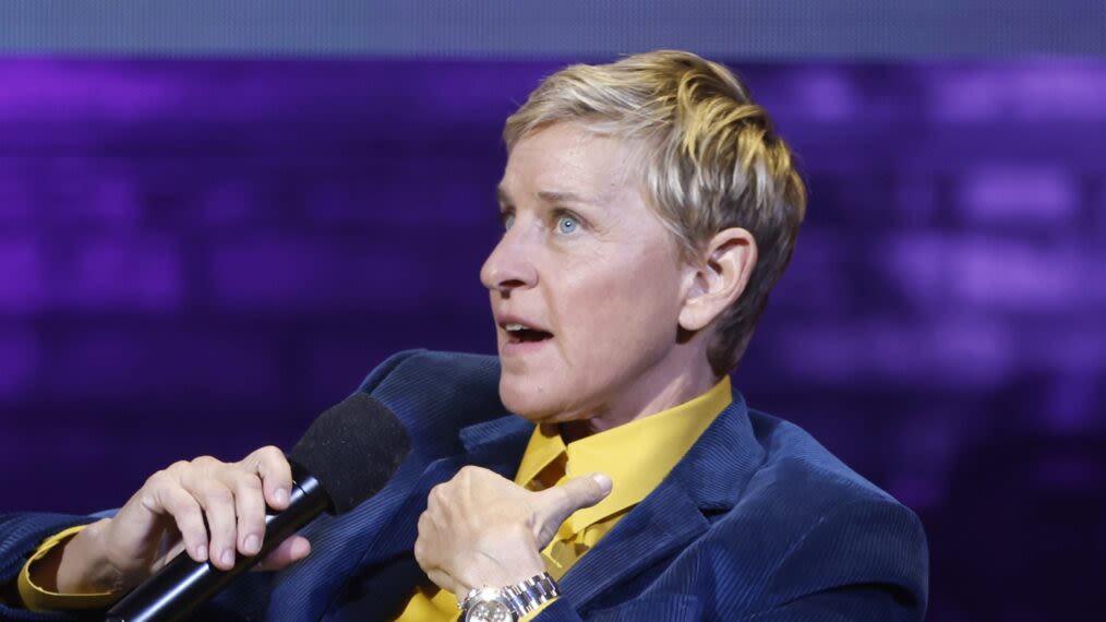 Ellen DeGeneres Addresses Getting 'Kicked Out' of Showbiz