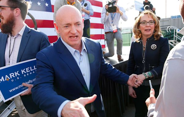 If Mark Kelly becomes Democrats' vice presidential nominee, who would replace him in the Senate?