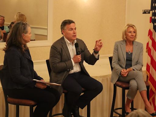 David McCormick, Betsy DeVos speak at Pa. Moms for Liberty event - WHYY