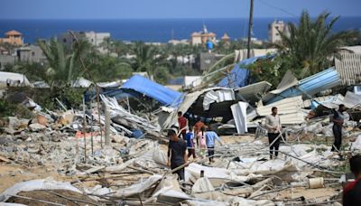 Hamas-run Gaza health ministry says 20 killed in camp strike