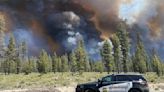 Wind-driven wildfire spreads near popular central Oregon vacation spot and prompts evacuations