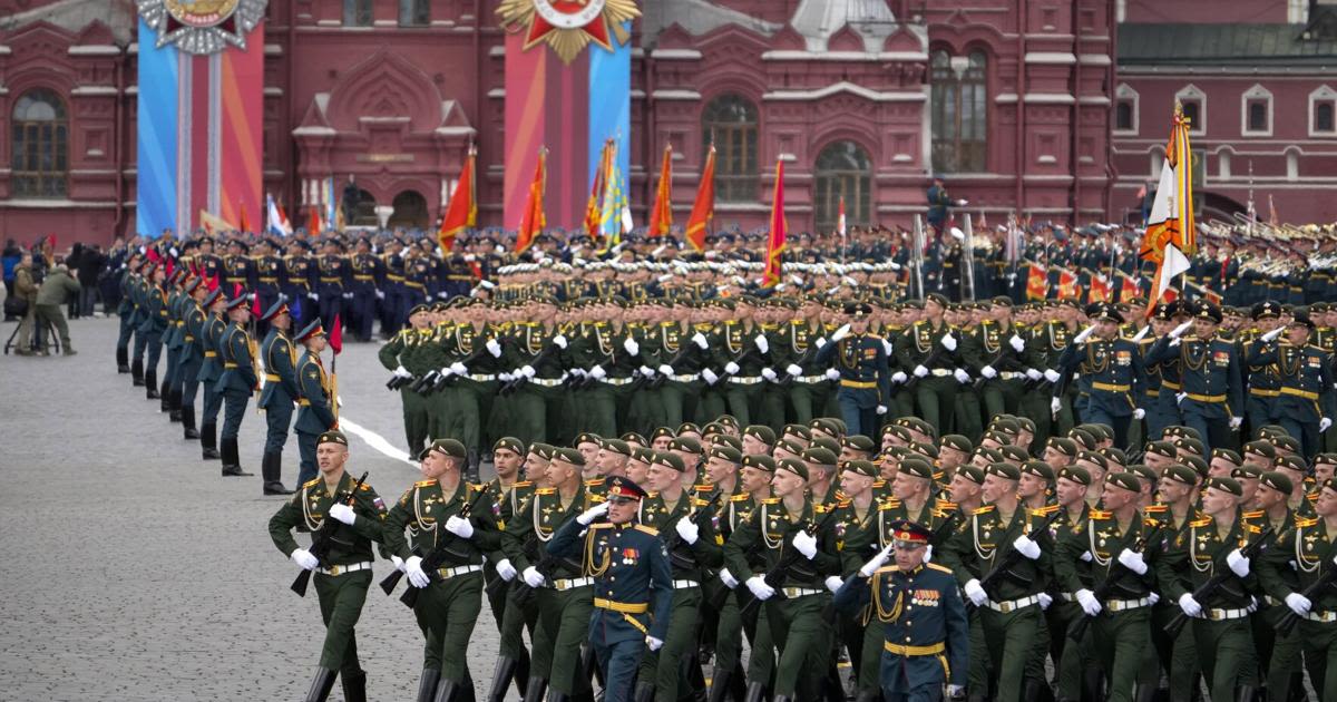 Russia Victory Day Parade Rehearsal