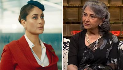 Sharmila Tagore says Kareena Kapoor's Crew is ‘absurd beyond belief’