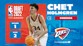 Chet Holmgren picked 2nd overall by Thunder in NBA draft