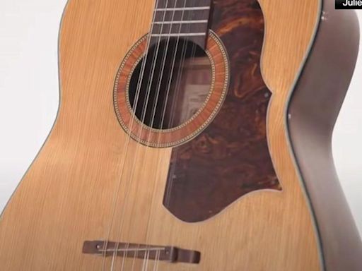 John Lennon's guitar, lost for 50 years, sells for record $2.85 million