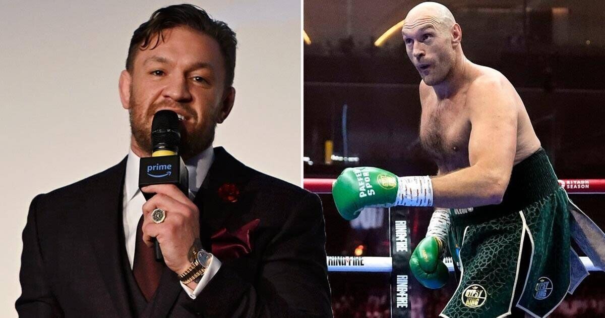 Conor McGregor gives advice to Tyson Fury after 'hiding' against Oleksandr Usyk
