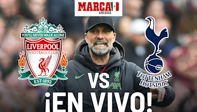 Liverpool vs Tottenham EN VIVO. Partido hoy - Premier League 2024 J36 | Marca