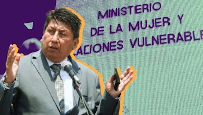 Congreso insiste en desaparecer el Ministerio de la Mujer: Waldemar Cerrón presenta PL para cambiarle el nombre