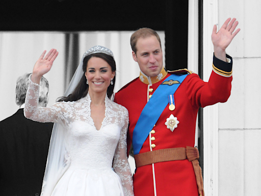 Prince William and Princess Kate's wedding day in photos