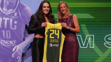 Former UConn guard Nika Mühl credits Sue Bird for her jersey number with Seattle Storm