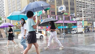 明起午後雷雨擴大「降雨熱區曝」 未來一周2地最燒