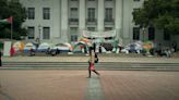 'Free Palestine' encampment set up on UC Berkeley campus in solidarity with students arrested