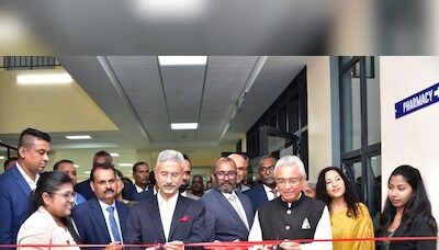 Jaishankar inaugurates first overseas Jan Aushadi Kendra in Mauritius