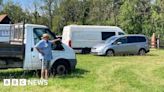 Mole Valley: Man, 80, in planning dispute over cars for Ukraine