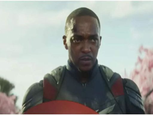 Anthony Mackie soars as Captain America in Marvel's 'Brave New World' teaser | English Movie News - Times of India