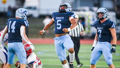 North Penn ends Neshaminy football streak; Johns-Wallace essential as Knights go 4-0