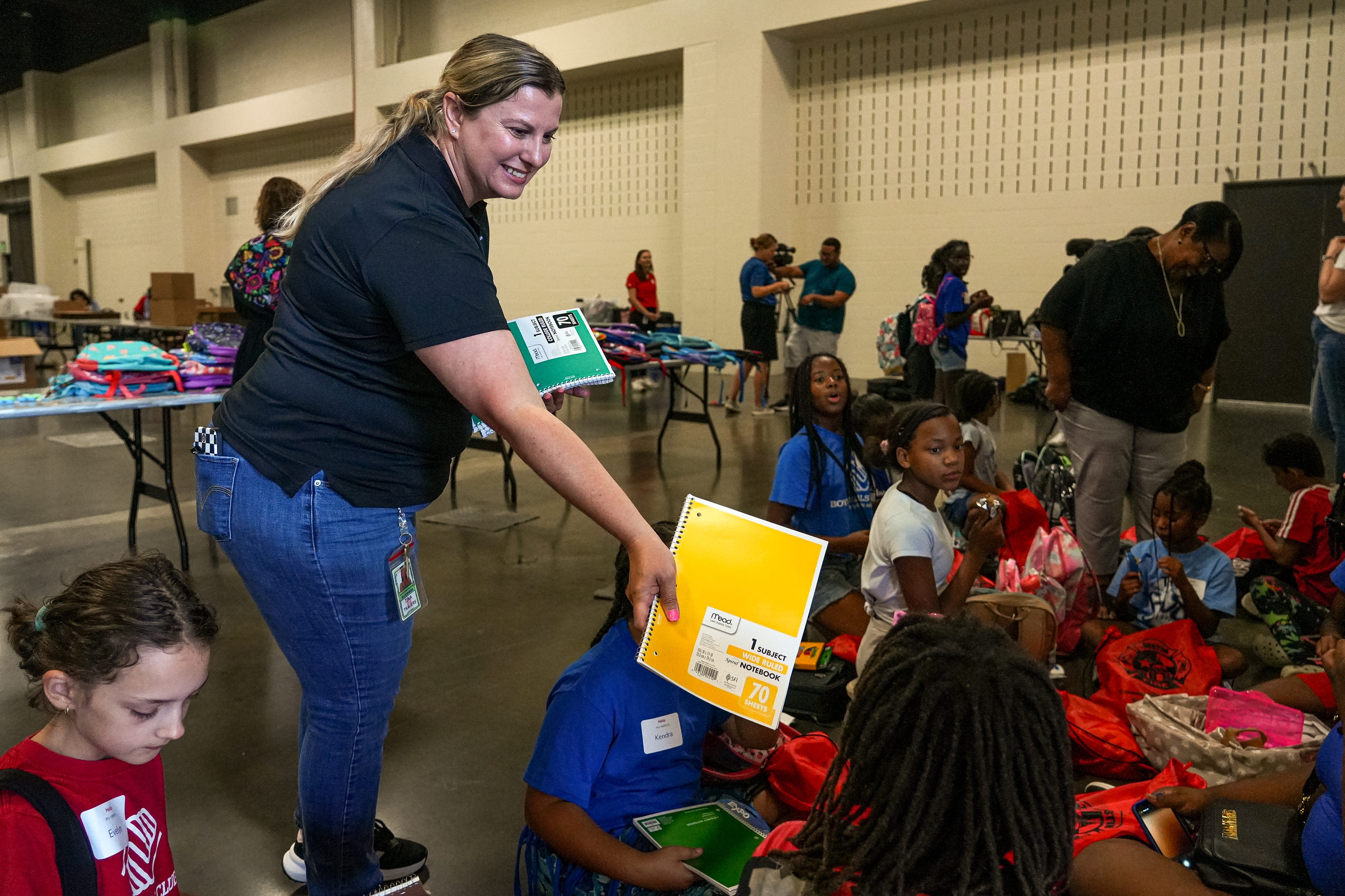 City of Austin hosts a school supplies and backpack drive at the Palmer Events Center