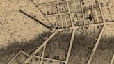 What maps from the 1700s and 1800s tell us about the creation of Newport