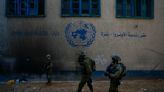 Israel unveils tunnels underneath Gaza City headquarters of UN agency for Palestinian refugees