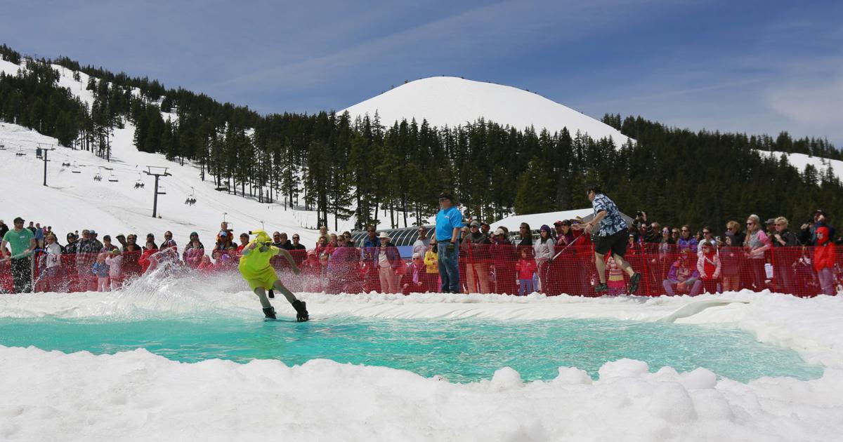 Central Oregon trail conditions: Pond skimmers round out Bachelor closing weekend; Camping season begins, snowpack delays some openings