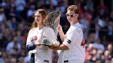 Red Sox honor 2004 championship team, Tim Wakefield's family ahead of home opener