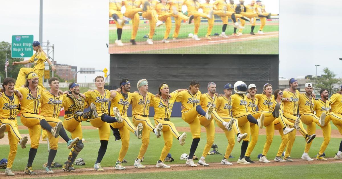 Savannah Bananas bring stilts, shimmies and sing-alongs to rock Sahlen Field