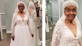 94-Year-Old Grandmother Fulfills Her Dream of Wearing a Wedding Dress