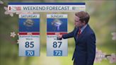 Friday Night Forecast: A few scattered showers and storms this weekend
